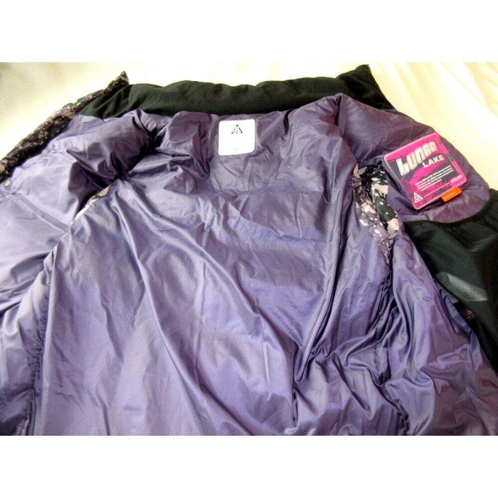 Nike Women's ACG Lunar Lake Therma-FIT ADV Vest Raisin Black Purple Size Small - Picture 5 of 8